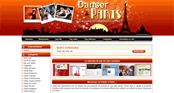 Desktop Screenshot of danseraparis.com